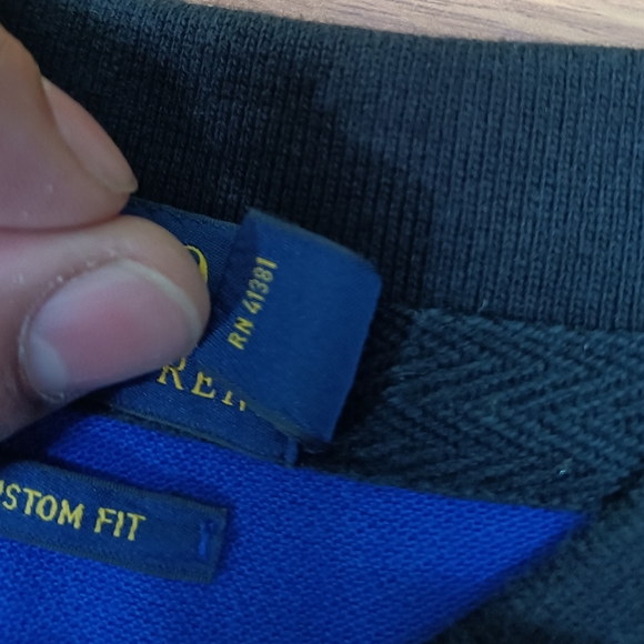 Polo ralph lauren rugby polo tshirt for men blue size XL - Picture 10 of 15